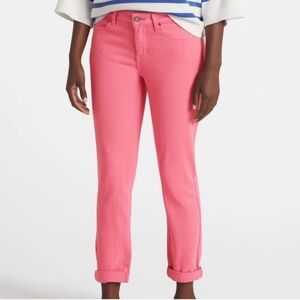 COSMIC BLUE LOVE ADRIANNE BOYFRIEND JEAN ECO SIZE 28P IN FLAMINGO PINK DENIM
